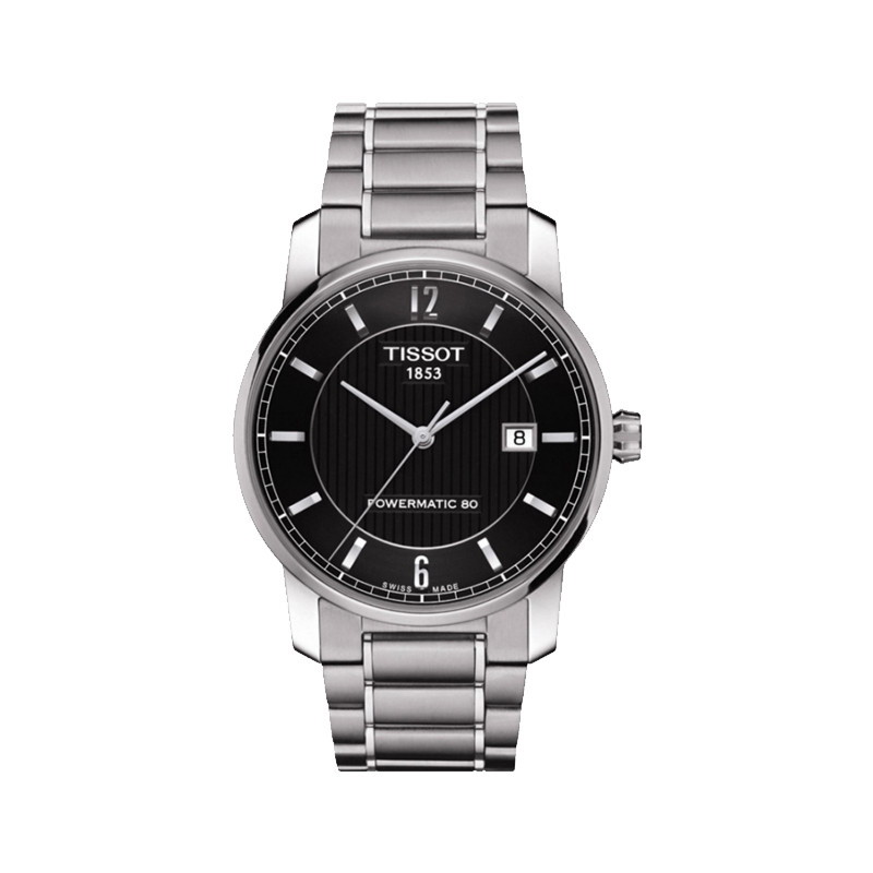 天梭(TISSOT)手表 钛系列钛金属自动机械男表 T087.407.44.057.00 男表