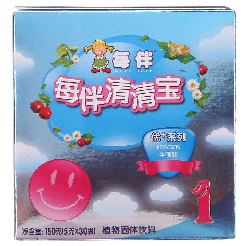 每伴清清宝优+系列原味1段150g 三联包