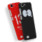 途瑞斯 手机保护套 磨砂硬壳潮图 手机壳适用于vivo x5/x5l/X5m/X5sl 红色-1314