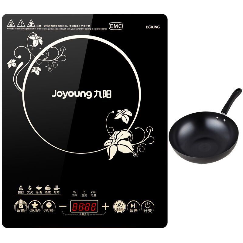 九阳(Joyoung) C21-SC612电磁炉 家用火锅电池炉触摸大火灶