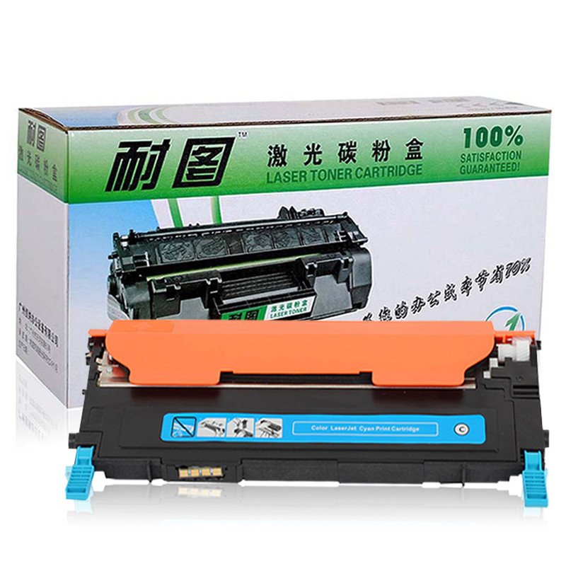 耐图 三星CLT409碳粉盒适用SAMSUNG三星CLP-315 CLP-315W打印机墨盒 硒鼓 墨粉盒 CLT-C409S青色碳粉盒