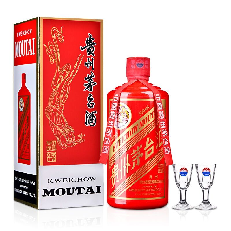 歌德盈香 飞天茅台（红鼎） 53度 500ml