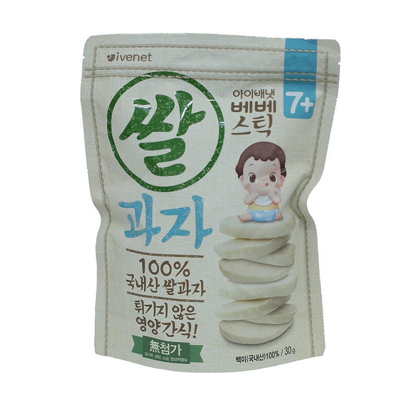 艾唯倪(ivenet)贝贝大米饼（原味）30g