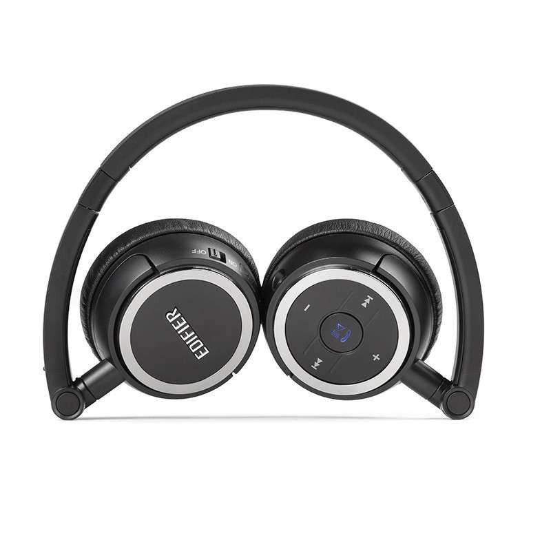 漫步者（EDIFIER） W670BT 高音质手机无线蓝牙耳机 头戴式耳机 音乐耳机 黑色