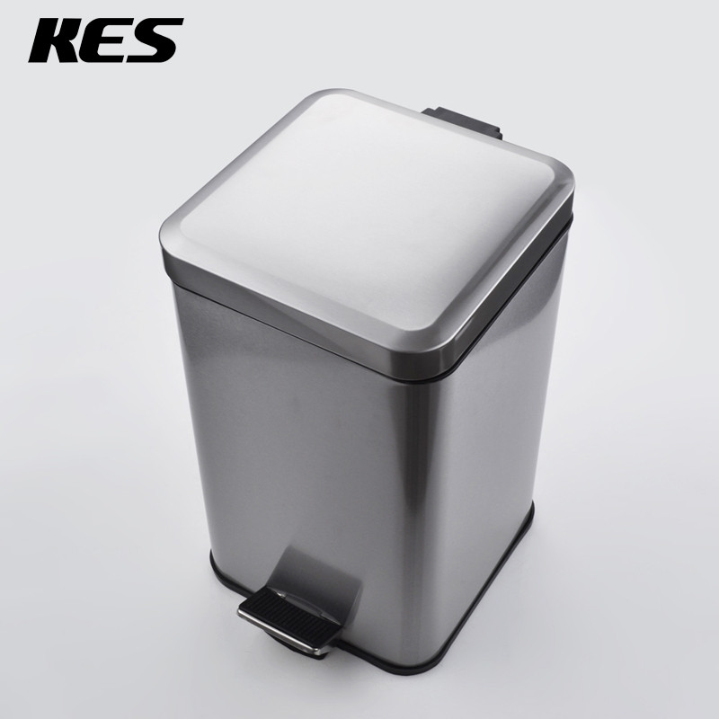 KES STC210S12-2 不锈钢垃圾桶 单件套 四方款