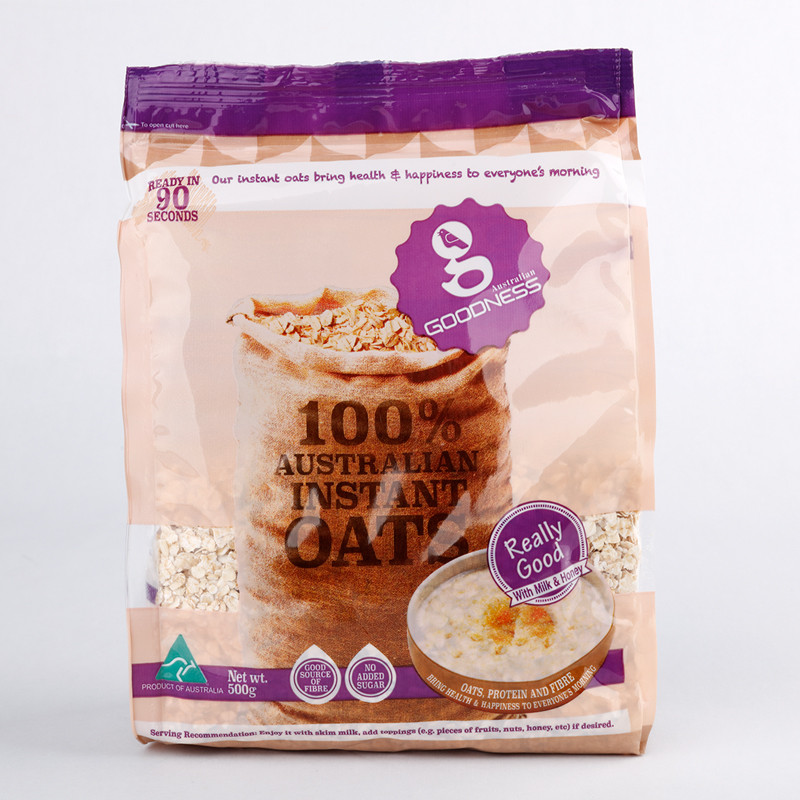 谷德斯 即冲即食燕麦片 500g/袋 澳大利亚进口