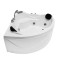 艾戈恋家浴缸 小户型三角形冲浪按摩浴缸 扇形弧形亚克力浴缸双人情侣家用成人浴缸 3015-X 按摩浴缸 1.2M