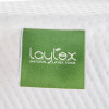 LAYTEX泰国进口天然乳胶枕芯枕头 护颈乐眠枕 护颈自然好眠舒缓颈椎 9/10*34*52CM 白色