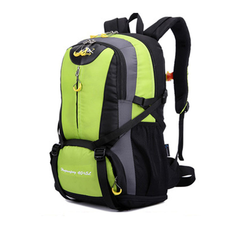欧伦萨 户外运动2016登山包男户外旅游包大容量电脑包女时尚休闲学生双肩背包706X2 浅绿色