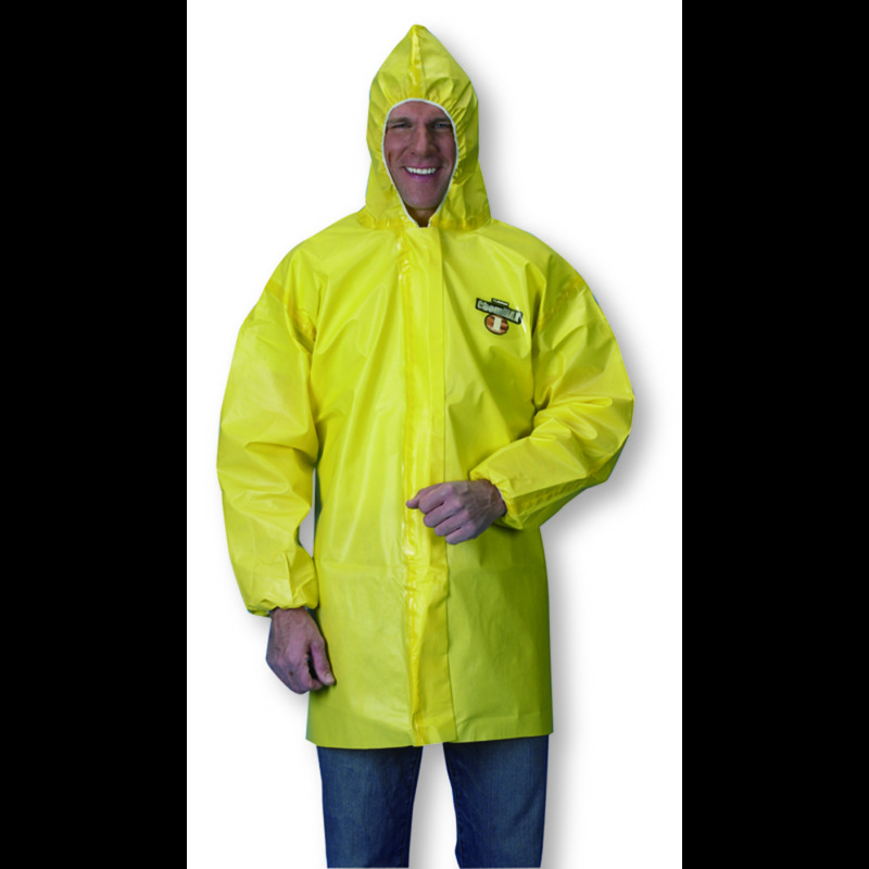 雷克兰_ 凯麦斯1系列防化服带帽试验服拉链带门襟 C1T-A145-XXXL.
