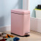 欧润哲 5L长方形垃圾桶（粉红色）100605 5L长方形粉红色