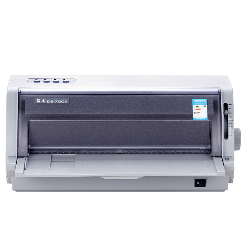 得实(DASCOM)DS-700II 高性能专业24针110列平推票据打印机