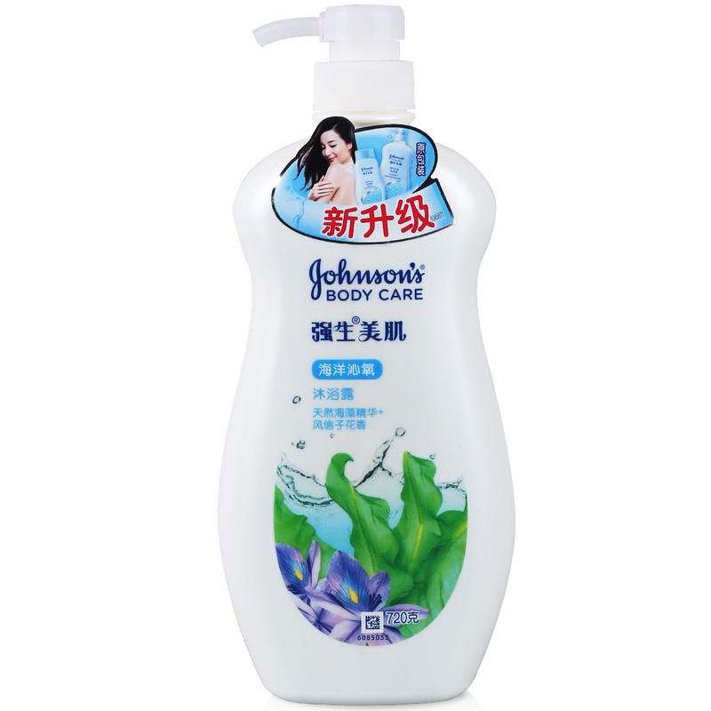 强生美肌海洋沁氧浴露720g