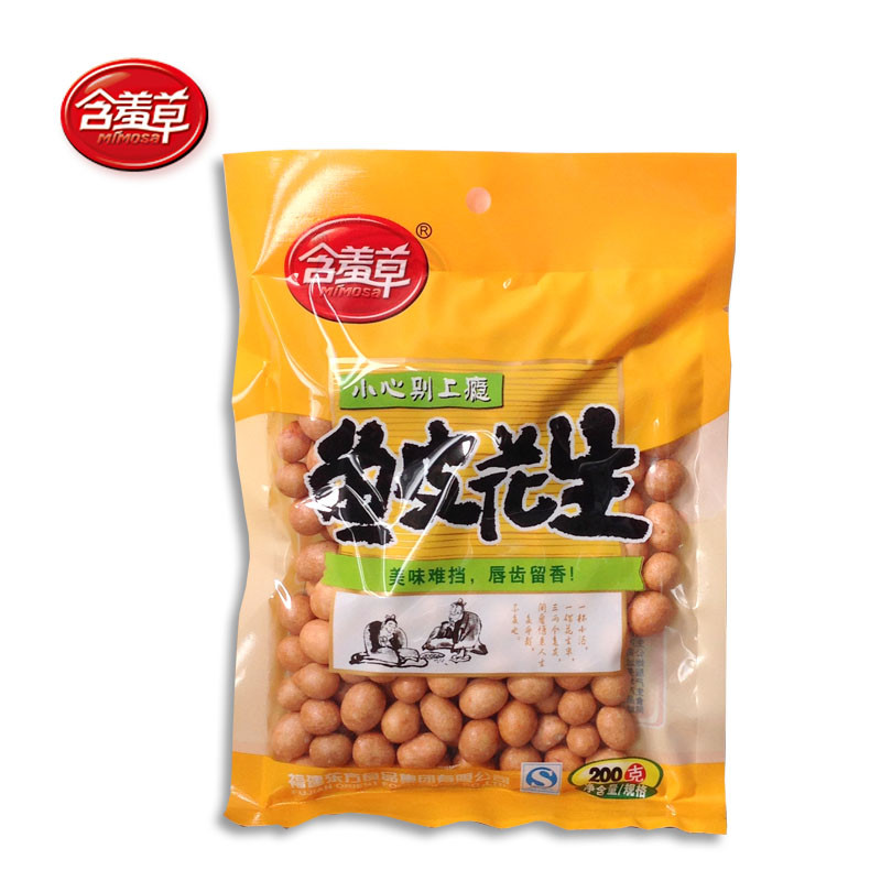 含羞草 鱼皮花生200g/袋
