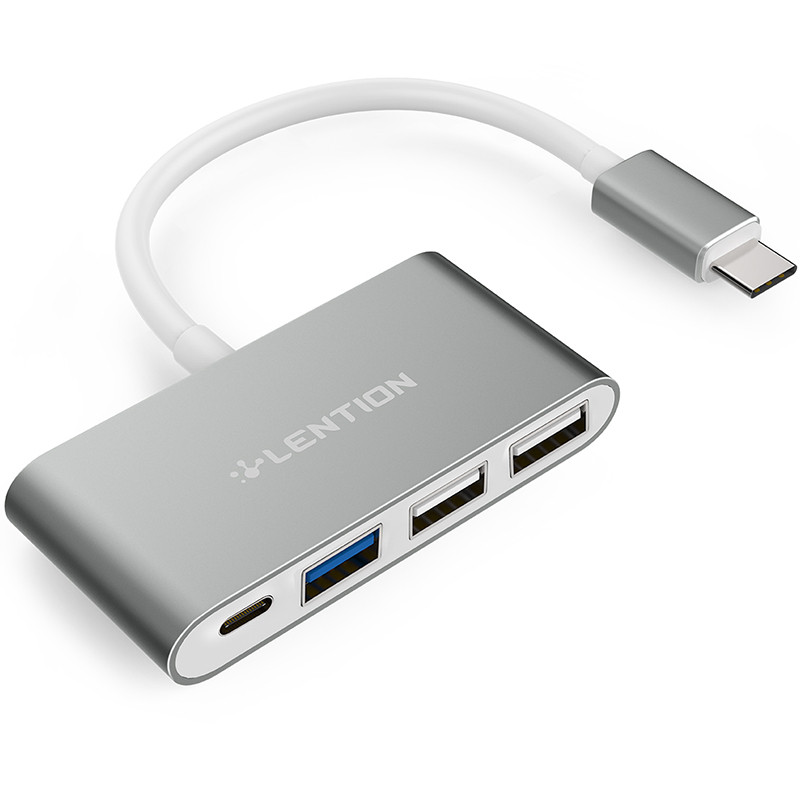 lention 蓝盛 方物系列 Type-C 双向转换器 深空灰CB-TP-C13-GRY