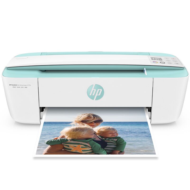 惠普(HP) DJ3776 惠省系列彩色喷墨打印机家用迷你多功能打印机一体机(无线打印 复印 扫描)