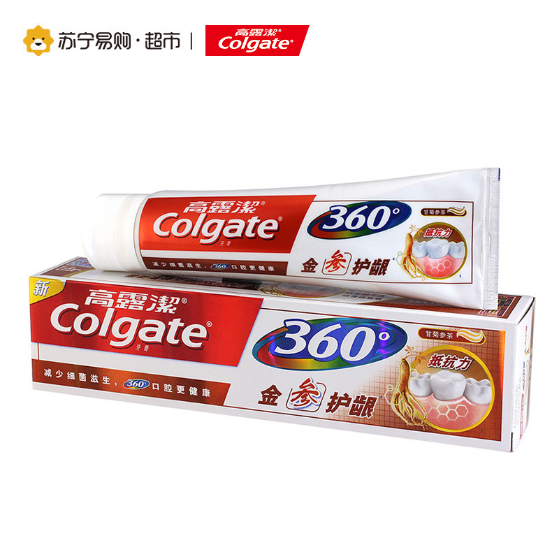 高露洁360金参护龈牙膏180g
