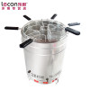 lecon/乐创洋博 60型电热 水饺分煮炉商用煮面炉燃气电热麻辣烫锅水饺饺子锅炉煮水饺桶