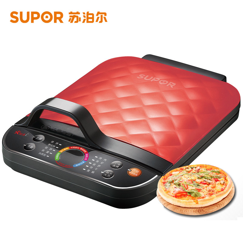 Supor/苏泊尔JC3029R930-130火红点二代电饼铛 双面全自动家用煎烤机 煎饼机 电煎锅 电烤盘