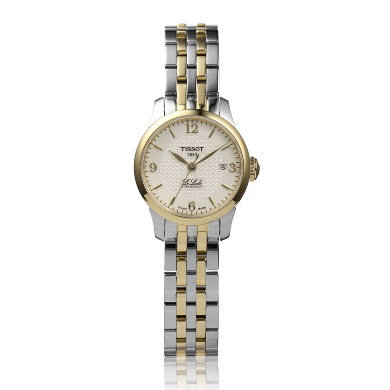 天梭TISSOT力洛克自动机械女士手表钢带正装时尚女表T41.1.183.33正品 T41.2.183.34