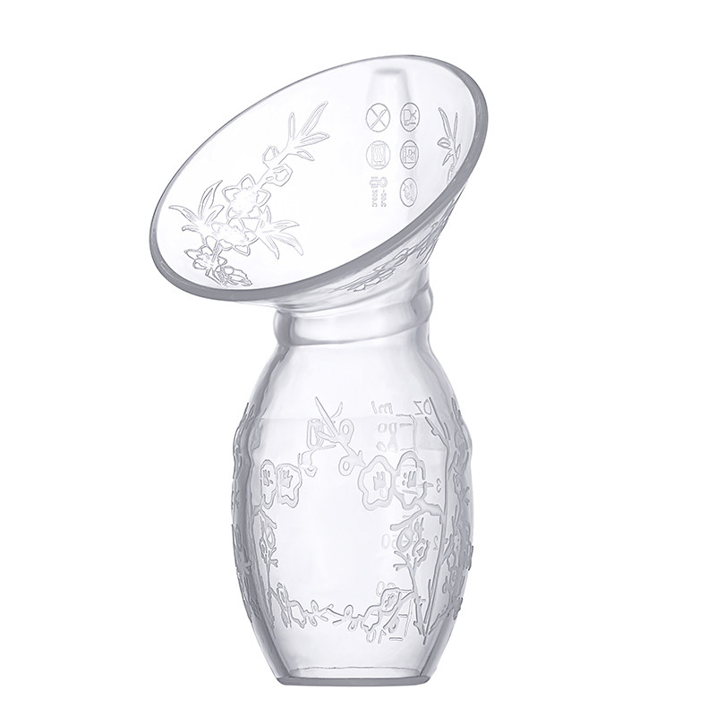 小猪卡特 母乳收集器吸奶器手动 集奶器神器 接奶器 孕产妇硅胶挤奶器 HX802