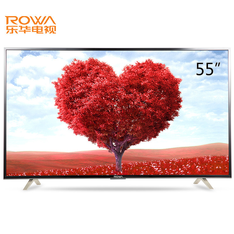 乐华（ROWA) 55S560 55英寸8核芒果TV 安卓智能wifi LED液晶平板电视开放式APP