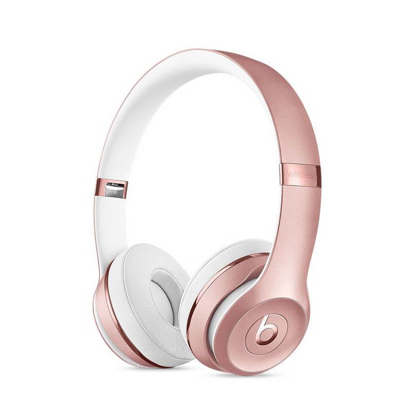 Beats Solo3 Wireless 头戴式无线蓝牙耳机 无线运动耳机 玫瑰金