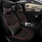四季通用汽车坐垫亚麻起亚K2K3K4K5 KX3 KX5智跑福瑞迪狮跑K3S秀儿佳乐赛拉图和悦A30全包围冬季汽车座垫套 黑色-豪华版