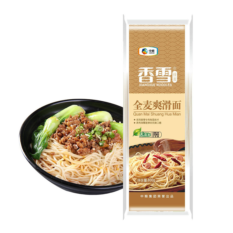 香雪全麦爽滑面800g