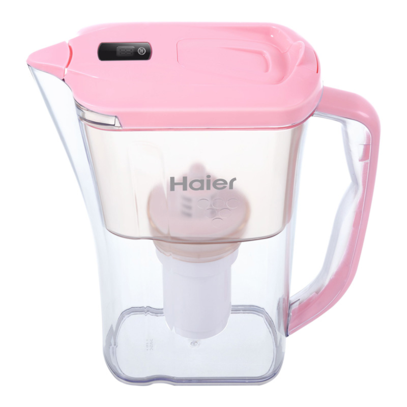 海尔（Haier）HS-06滤水壶家用净水壶直饮净水杯去余氯软化水三色（白色）