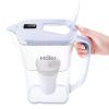 海尔（Haier）HS-06滤水壶家用净水壶直饮净水杯去余氯软化水三色（白色）