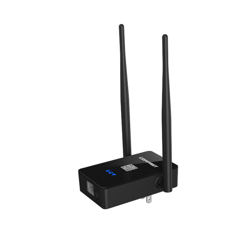 COMFAST CF-WR750AC信号扩展器 双频中继 双天线信号穿墙