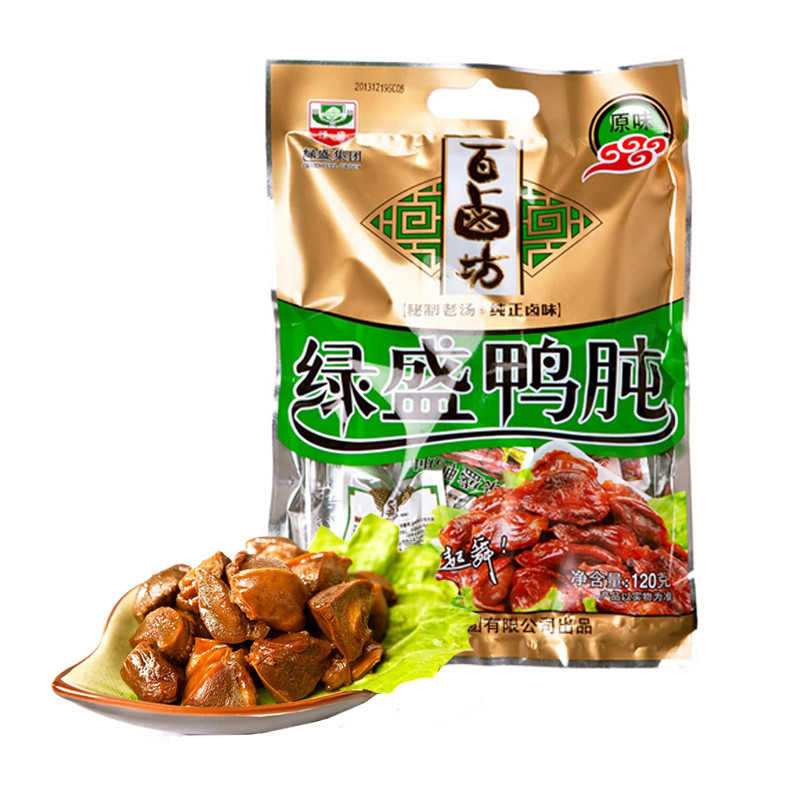 绿盛百卤坊鸭肫120g