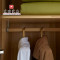 光明家具 全实木家具红橡木三门衣柜 北欧简约现代衣橱成人衣柜WX2-21338-133A 三门衣柜