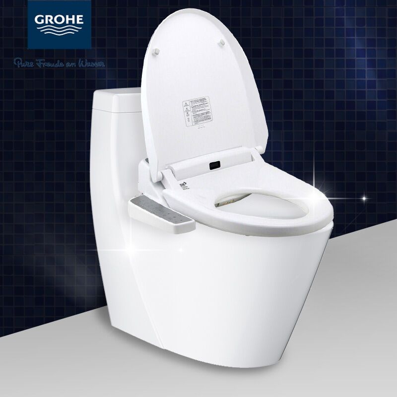 新品上市 高仪（GROHE）39316000 德国高仪节水4/6升双漩虹吸式连体坐便器 300MM 高仪马桶+智能马桶盖板