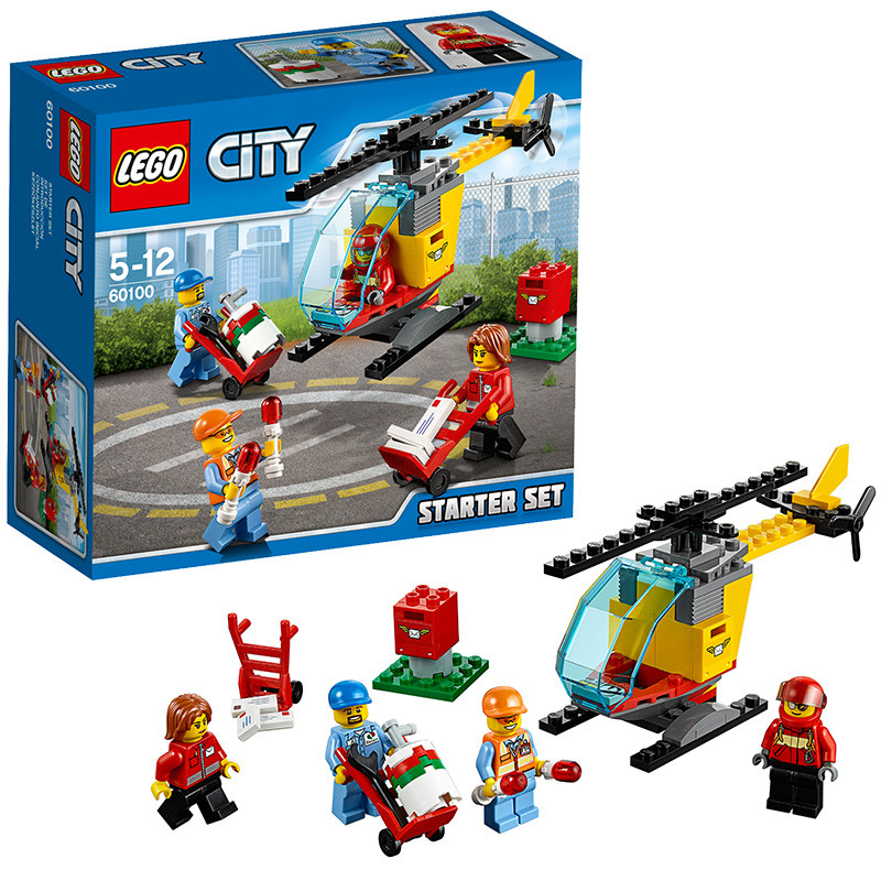 LEGO乐高 City Airport -城市系列 -机场入门套装LEGC60100