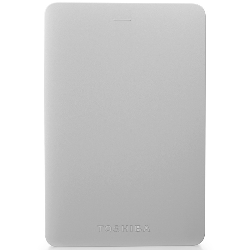 东芝(TOSHIBA) Alumy系列 2TB USB3.0 移动硬盘 尊贵银