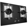 美的燃气灶JZT-Q780B 天然气灶具 嵌入式台式 5.0KW大火力 钢化玻璃 童锁保护 熄火保护