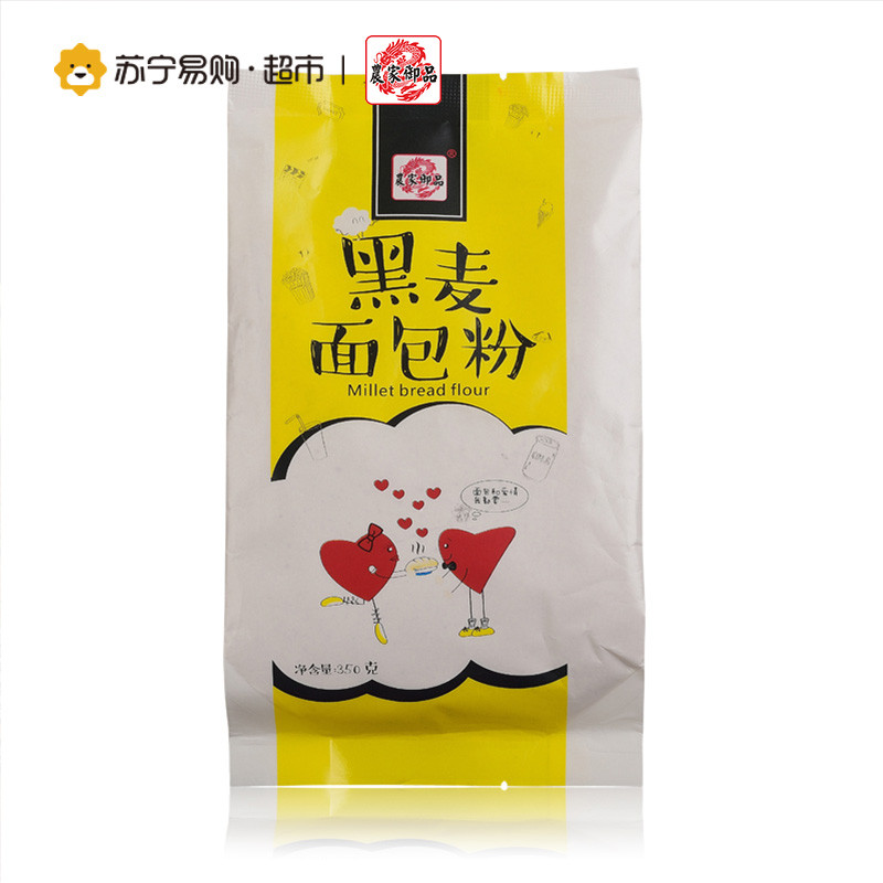 农家御品黑麦面包粉350g