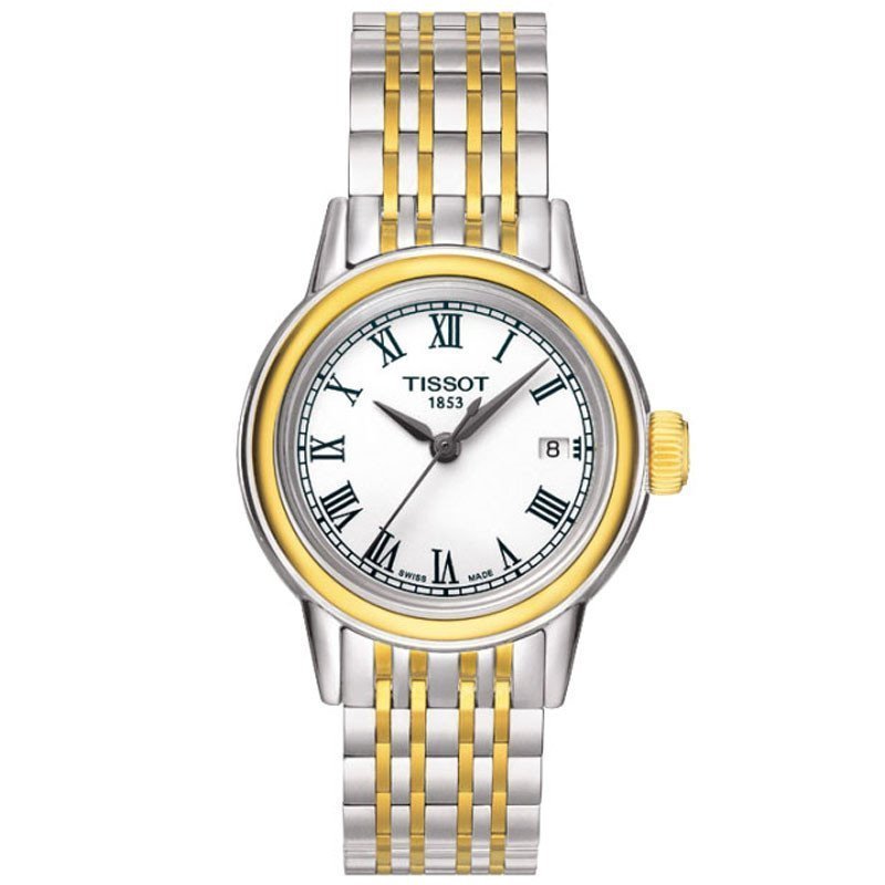 瑞士手表天梭Tissot-卡森系列 T085.210.22.013.00 石英女表 白色