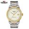 天梭TISSOT男表Luxury系列T086.407.11.051.00钢带机械表 金色