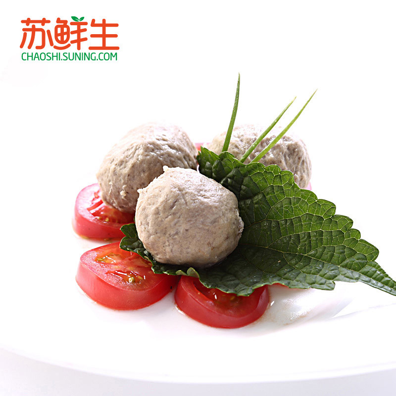 【苏鲜生】海欣香港撒尿肉丸(牛肉风味)500g