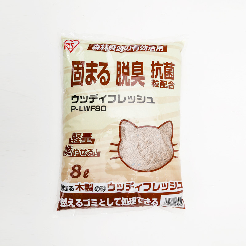 爱丽思宠物环保轻型木砂PLWF80
