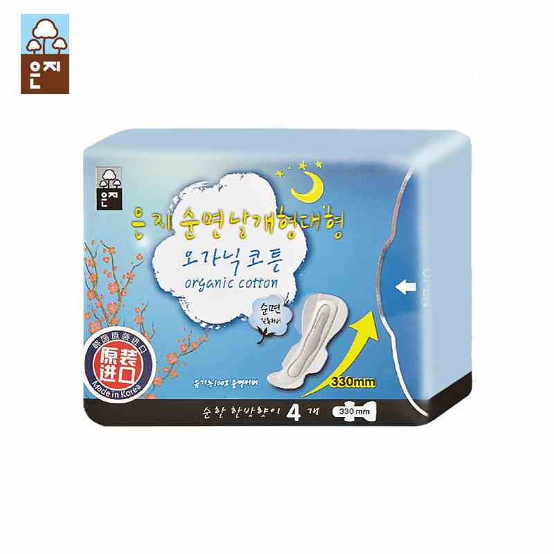 恩芝加长夜用卫生巾330mm*4片
