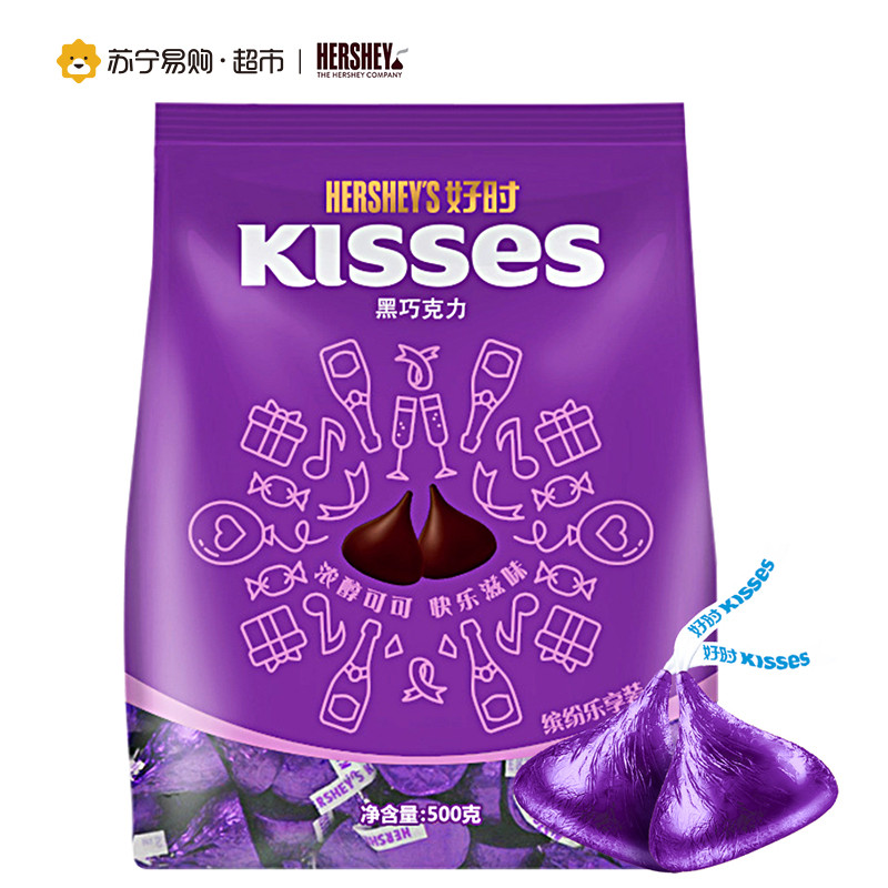 好時kisses黑巧克力 500g