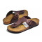 德国原装进口birkenstock人字拖Ramses粗带 棕色 43码