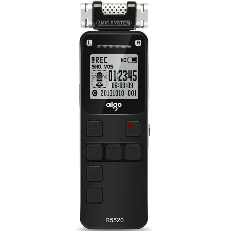 爱国者（aigo）录音笔R5520-2100H(黑)