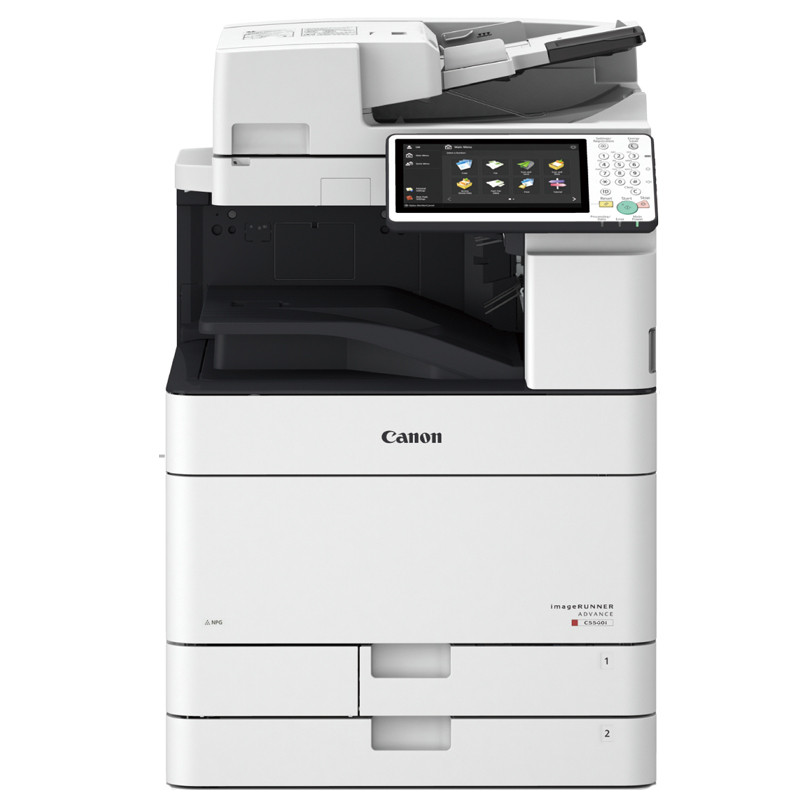 佳能(Canon) iR-ADV C5550 A3彩色数码复合机 四纸盒+手册装订+双面同步输稿器 打印 复印 扫描