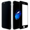 苹果6S/6Splus手机壳套装6变7 6S亮黑色