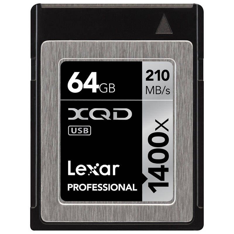 雷克沙（Lexar）XQD2.0存储卡 64GB （LXQD64GCRBAP1400）